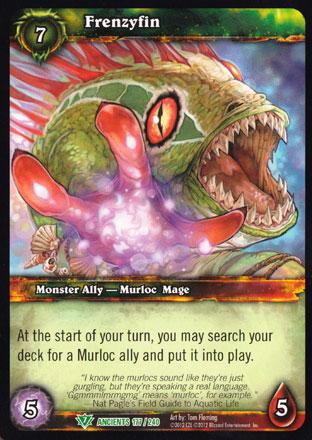 World of Warcraft TCG | Frenzyfin - War of the Ancients 177/240 | The Nerd Merchant