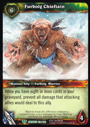 World of Warcraft TCG | Furbolg Chieftain - War of the Ancients 179/240 | The Nerd Merchant