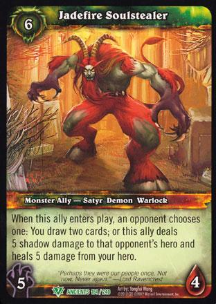 World of Warcraft TCG | Jadefire Soulstealer - War of the Ancients 184/240 | The Nerd Merchant
