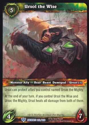 World of Warcraft TCG | Ursol the Wise - War of the Ancients 202/240 | The Nerd Merchant