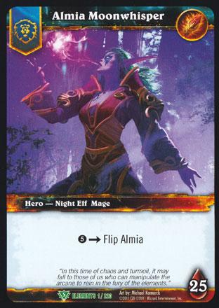 World of Warcraft TCG | Almia Moonwhisper - War of the Elements 1/220 | The Nerd Merchant