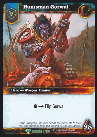 World of Warcraft TCG | Huntsman Gorwal - War of the Elements 6/220 | The Nerd Merchant