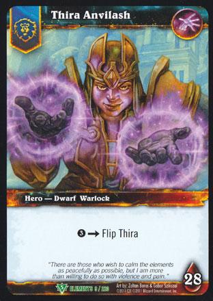 World of Warcraft TCG | Thira Anvilash - War of the Elements 9/220 | The Nerd Merchant