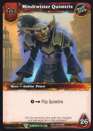 World of Warcraft TCG | Mindtwister Quimtrix - War of the Elements 15/220 | The Nerd Merchant