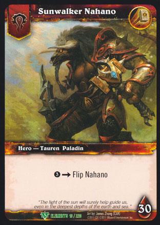 World of Warcraft TCG | Sunwalker Nahano - War of the Elements 16/220 | The Nerd Merchant