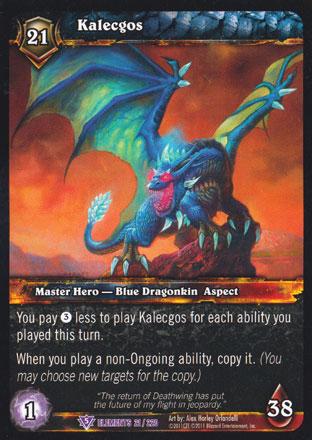 World of Warcraft TCG | Kalecgos - War of the Elements 21/220 | The Nerd Merchant