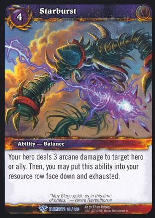 World of Warcraft TCG | Starburst - War of the Elements -3/220 | The Nerd Merchant