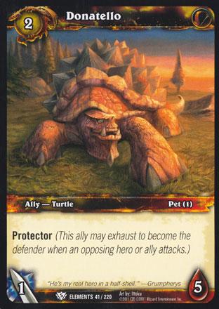 World of Warcraft TCG | Donatello - War of the Elements 41/220 | The Nerd Merchant