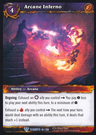 World of Warcraft TCG | Arcane Inferno - War of the Elements -4/220 | The Nerd Merchant