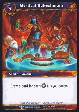 World of Warcraft TCG | Mystical Refreshment - War of the Elements -5/220 | The Nerd Merchant