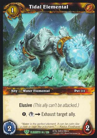 World of Warcraft TCG | Tidal Elemental - War of the Elements 54/220 | The Nerd Merchant