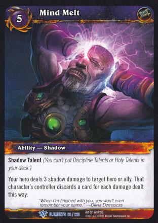 World of Warcraft TCG | Mind Melt - War of the Elements -6/220 | The Nerd Merchant