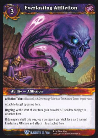 World of Warcraft TCG | Everlasting Affliction - War of the Elements -8/220 | The Nerd Merchant