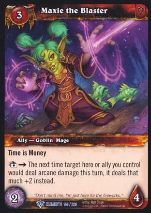 World of Warcraft TCG | Maxie the Blaster - War of the Elements -14/220 | The Nerd Merchant