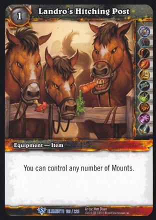 World of Warcraft TCG | Landro's Hitching Post - War of the Elements -18/220 | The Nerd Merchant