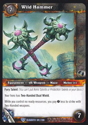 World of Warcraft TCG | Wild Hammer - War of the Elements -20/220 | The Nerd Merchant