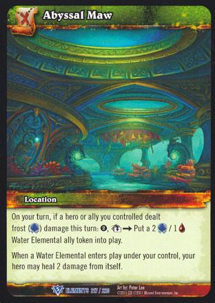 World of Warcraft TCG | Abyssal Maw - War of the Elements -21/220 | The Nerd Merchant