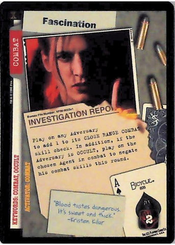 X-Files CCG | Fascination XF96-0023v1  | The Nerd Merchant