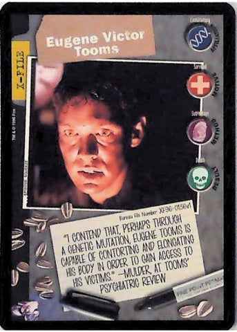 X-Files CCG | Eugene Victor Tooms XF96-0136v1  | The Nerd Merchant