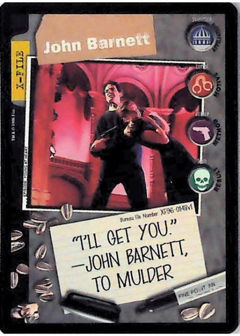 X-Files CCG | John Barnett XF96-0148v1  | The Nerd Merchant