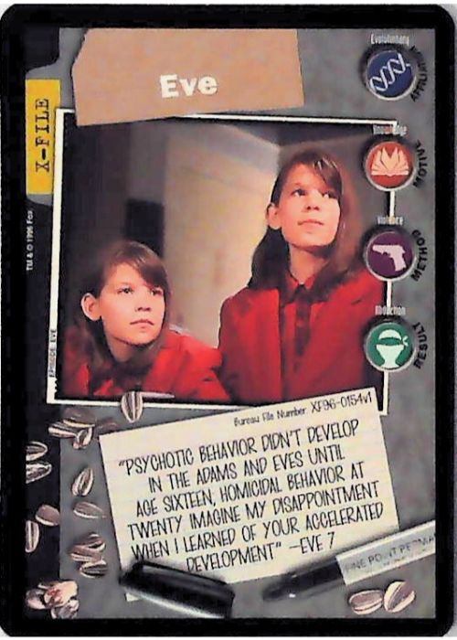 X-Files CCG | Eve XF96-0154v1  | The Nerd Merchant