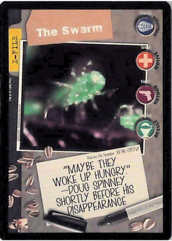 X-Files CCG | The Swarm XF96-0157v1  | The Nerd Merchant