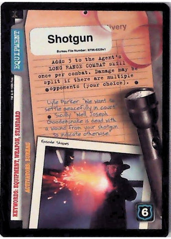 X-Files CCG | Shotgun XF96-0329v1  | The Nerd Merchant