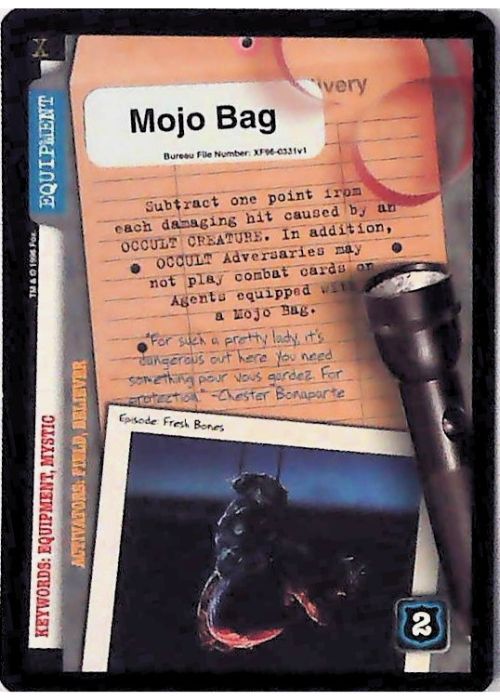 X-Files CCG | Mojo Bag XF96-0331v1  | The Nerd Merchant