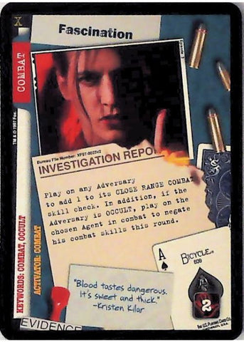 X-Files CCG | Fascination XF97-0023v2  | The Nerd Merchant