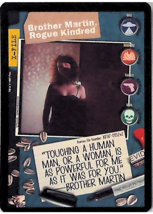 X-Files CCG | Brother Martin, Rogue Kindred XF97-0152v2  | The Nerd Merchant