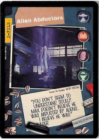 X-Files CCG | Alien Abductors XF97-0153v2  | The Nerd Merchant