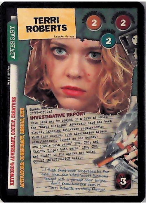 X-Files CCG | Terri Roberts XF97-392x1    | The Nerd Merchant