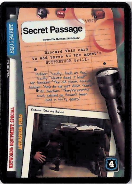 X-Files CCG | Secret Passage XF97-440x1    | The Nerd Merchant