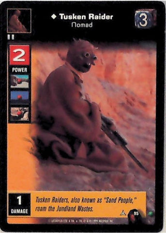 Young Jedi CCG | Tusken Raider - Nomad (Menace of Darth Maul #95) | The Nerd Merchant