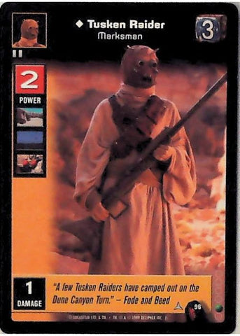 Young Jedi CCG | Tusken Raider - Marksman (Menace of Darth Maul #96) | The Nerd Merchant