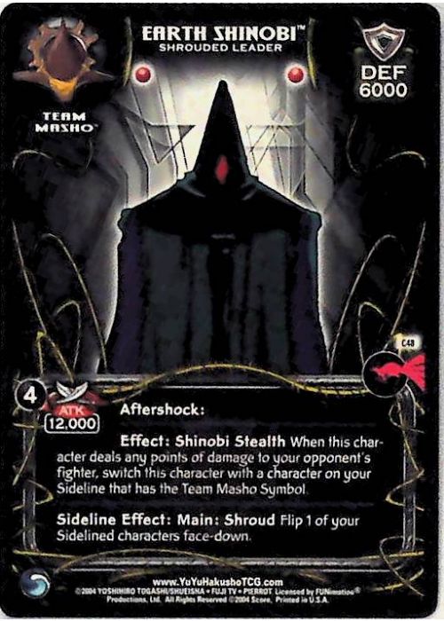 Yu Yu Hakusho TCG | Earth Shinobi, Shrouded Leader - Betrayal #48 | The Nerd Merchant