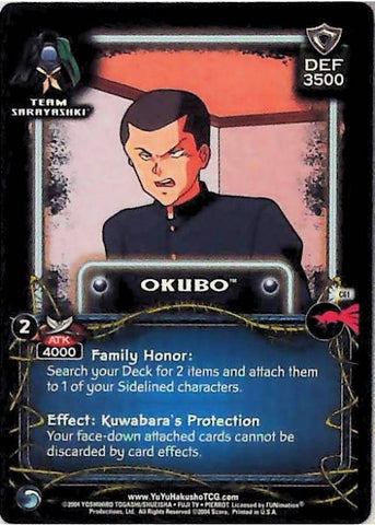 Yu Yu Hakusho TCG | Okubo (Foil) - Betrayal #61 | The Nerd Merchant