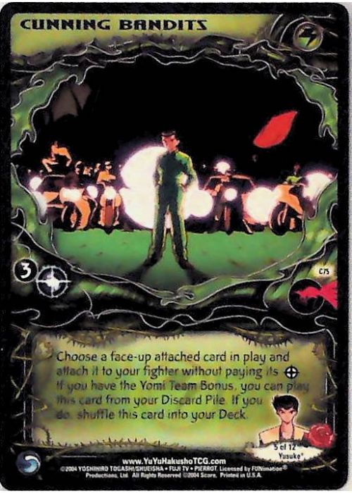 Yu Yu Hakusho TCG | Cunning Bandits (Foil) - Betrayal #75 | The Nerd Merchant