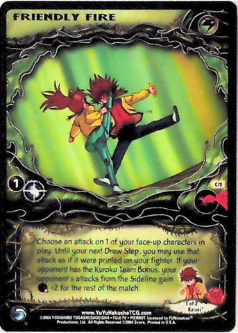 Yu Yu Hakusho TCG | Friendly Fire - Betrayal #78 | The Nerd Merchant
