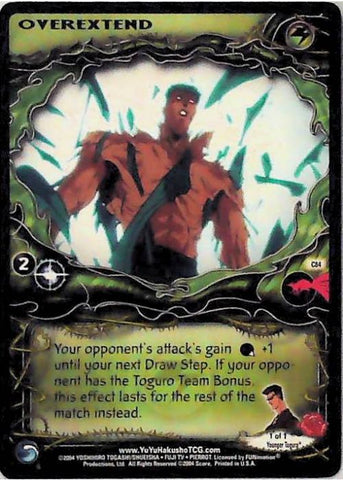 Yu Yu Hakusho TCG | Overextend - Betrayal #84 | The Nerd Merchant