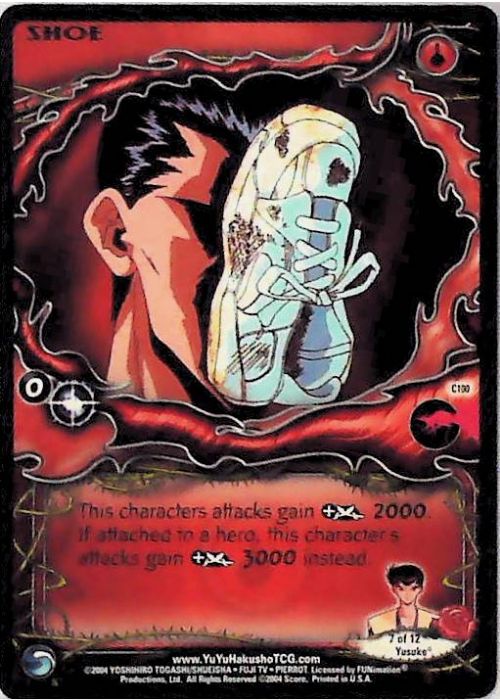 Yu Yu Hakusho TCG | Shoe (Foil) - Betrayal #100 | The Nerd Merchant