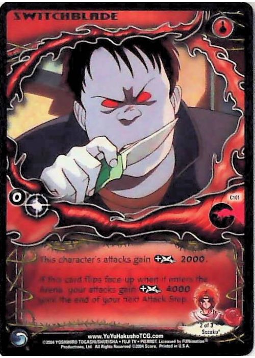 Yu Yu Hakusho TCG | Switchblade - Betrayal #101 | The Nerd Merchant