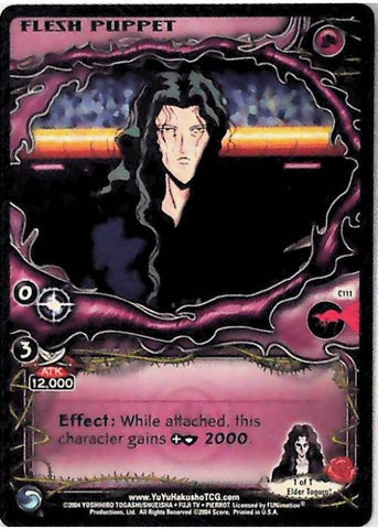 Yu Yu Hakusho TCG | Flesh Puppet (Foil) - Betrayal #111 | The Nerd Merchant
