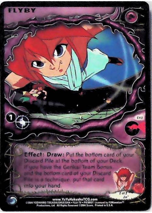 Yu Yu Hakusho TCG | Flyby (Foil) - Betrayal #112 | The Nerd Merchant