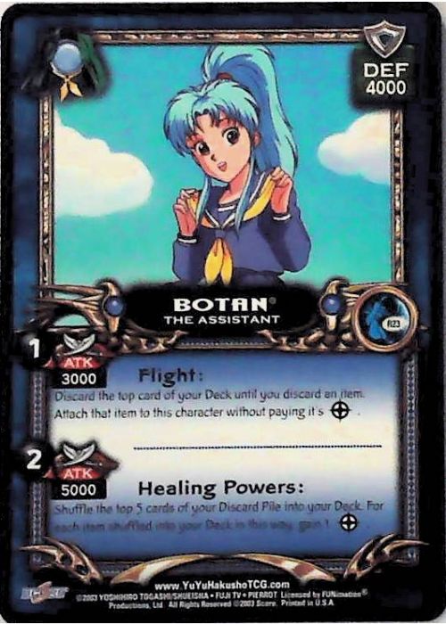Yu Yu Hakusho TCG | Botan, the Assistant - Dark Tournament R23 | The Nerd Merchant
