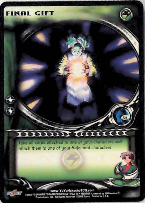 Yu Yu Hakusho TCG | Final Gift (Foil) - Dark Tournament R28 | The Nerd Merchant