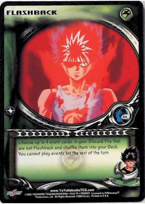 Yu Yu Hakusho TCG | Flashback (Foil) - Dark Tournament R29 | The Nerd Merchant