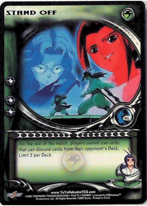 Yu Yu Hakusho TCG | Stand Off (Foil) - Dark Tournament R33 | The Nerd Merchant