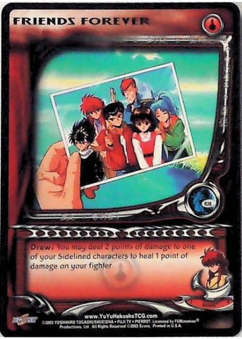 Yu Yu Hakusho TCG | Friends Forever (Foil) - Dark Tournament R38 | The Nerd Merchant