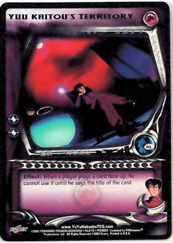 Yu Yu Hakusho TCG | Yuu Kaitou's Territory - Dark Tournament R45 | The Nerd Merchant